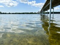 Foto: Guldborgsund Kommune - Billedet er taget under den nye badebro ved Strandboulevarden i Nykøbing