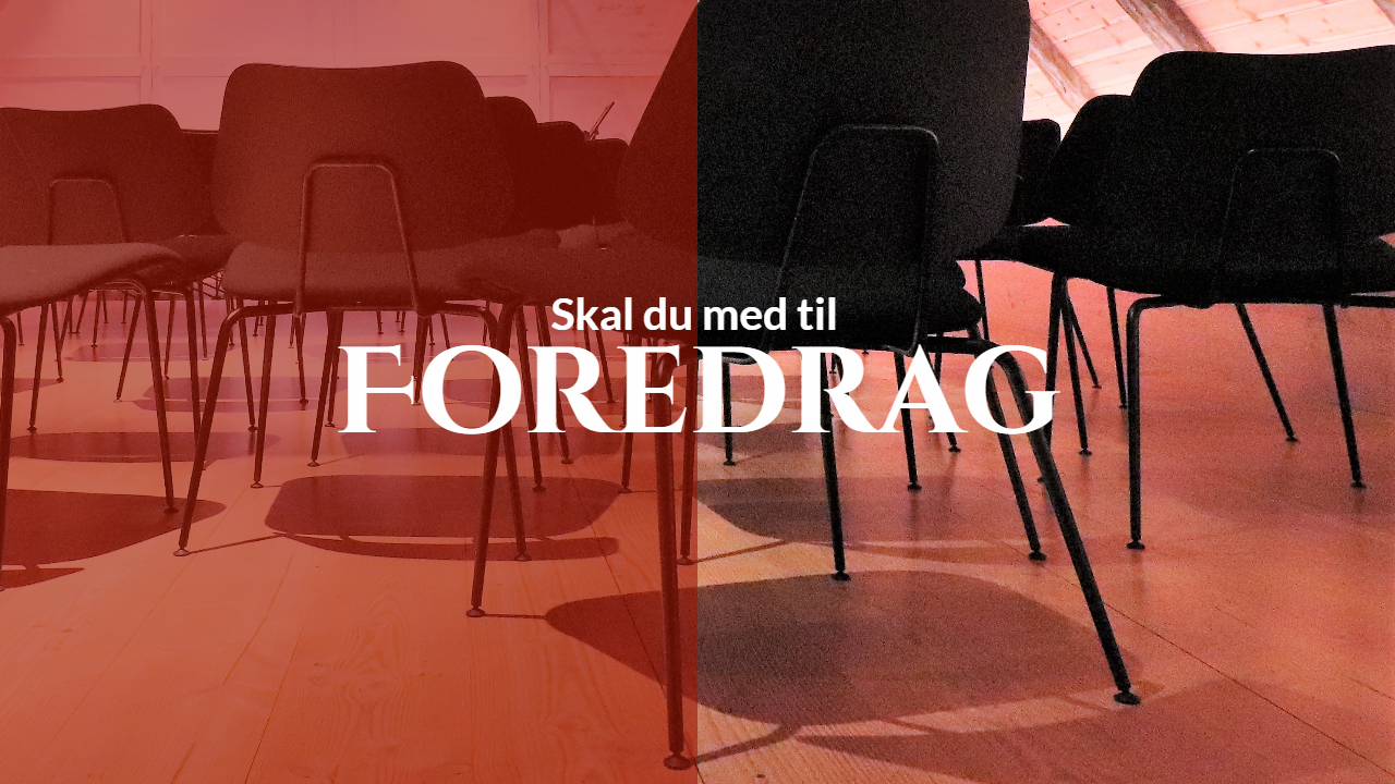 Livestreamet foredrag fra Aarhus Universitet